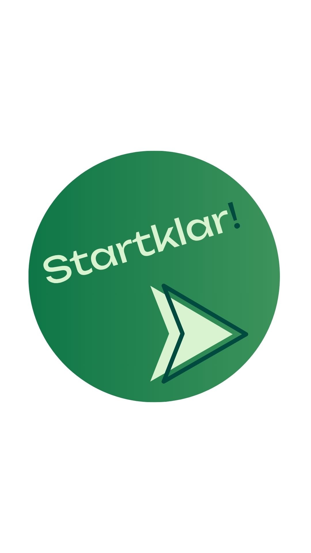 Das Logo der Seminarreihe Startklar! für den Weg in die Selbständigkeit.